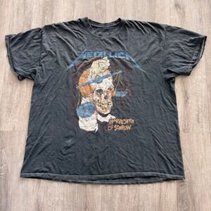 Metallica Harvester of Sorrow 1988 Tour modern T-Shirt Mens XL Faded Black